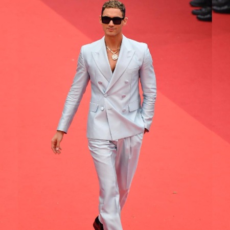 Carlos Speitzer's brother Alejandro Speitzer at the Canes Film Festival in France.